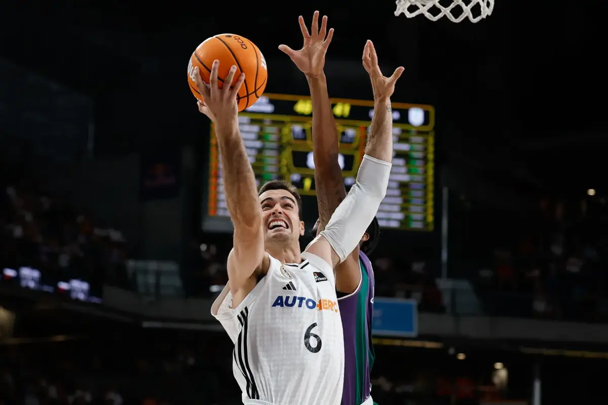 Le Real Madrid Baloncesto n’est plus qu’à une marche de la finale après sa victoire face à Unicaja (realmadrid.com)