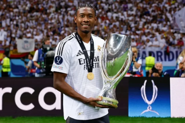 David Alaba fête ses 33 ans dans l’ombre, loin du terrain et des projecteurs (realmadrid.com)