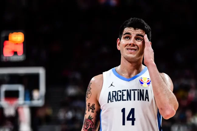 Gabriel Deck avec l'Argentine en 2019 (Photo by Di Yin/Getty Images).