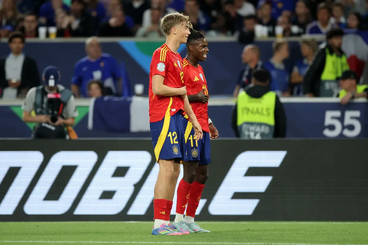Huijsen en Ligue des nations jeudi soir (Photo by Alex Grimm/Getty Images).