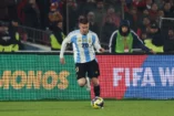 Franco Mastantuono avec l'Argentine la nuit dernière (Photo by Marcelo Hernandez/Getty Images).