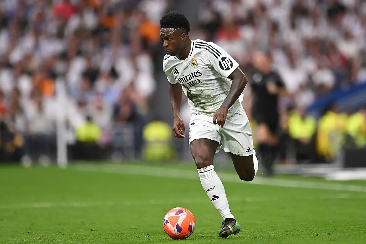 Vinicius Junior en Liga (Photo by Denis Doyle/Getty Images).