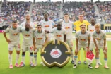 Les joueurs du RB Salzbourg avant le match contre Al-Hilal (Photo by Michael Reaves/Getty Images).
