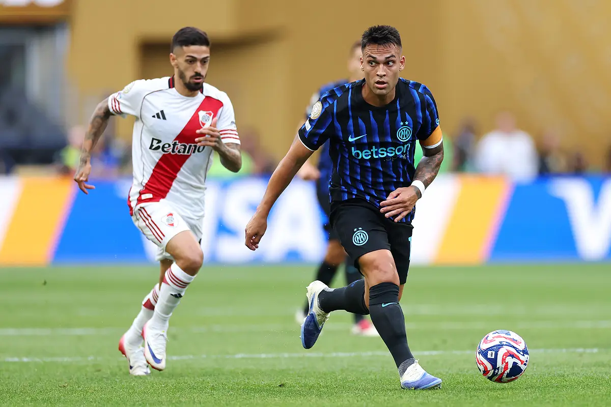 Lautaro face à River Plate (Photo by Buda Mendes/Getty Images).