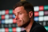 PHILADELPHIA, PENNSYLVANIA - JUNE 25: Head coach Xabi Alonso of Real Madrid CF faces the media during a press Conference ahead of their FIFA Club World Cup 2025 match against FC Salzburg at Lincoln Financial Field on June 25, 2025 in Philadelphia, Pennsylvania. (Photo by David Ramos/Getty Images)