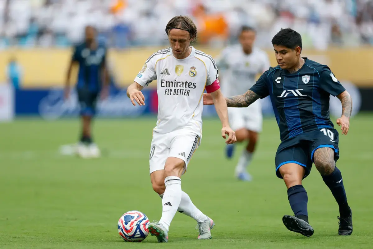 À presque 40 ans, Modric a effectué une entrée remarquable (realmadrid.com)