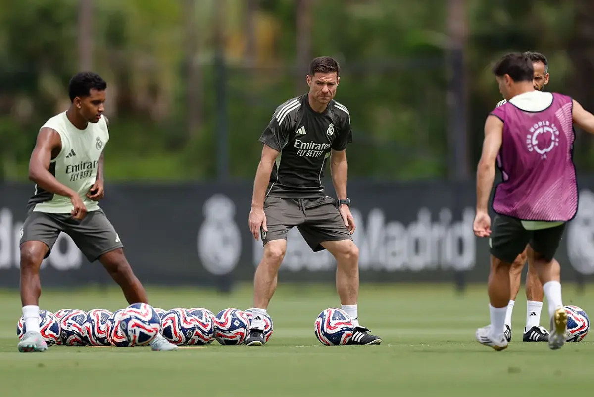 Xabi Alonso a instauré une réelle émulation aux entraînements (realmadrid.com)