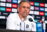 Luis Enrique lors de la conférence de presse avant PSG - Real Madrid