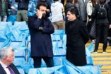 Jose Angel Sanchez, directeur général du Real Madrid, et Juni Calafat, chef recrutement du club madrilène.