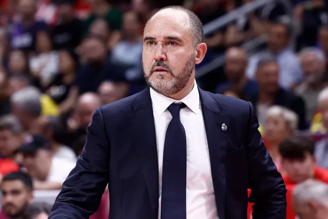 Chus Mateo, entraineur du Real Madrid Baloncesto (realmadrid.com)