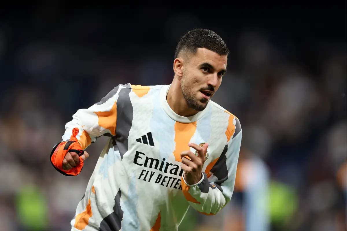 Dani Ceballos avec le Real Madrid la saison dernière (Photo by Florencia Tan Jun/Getty Images).