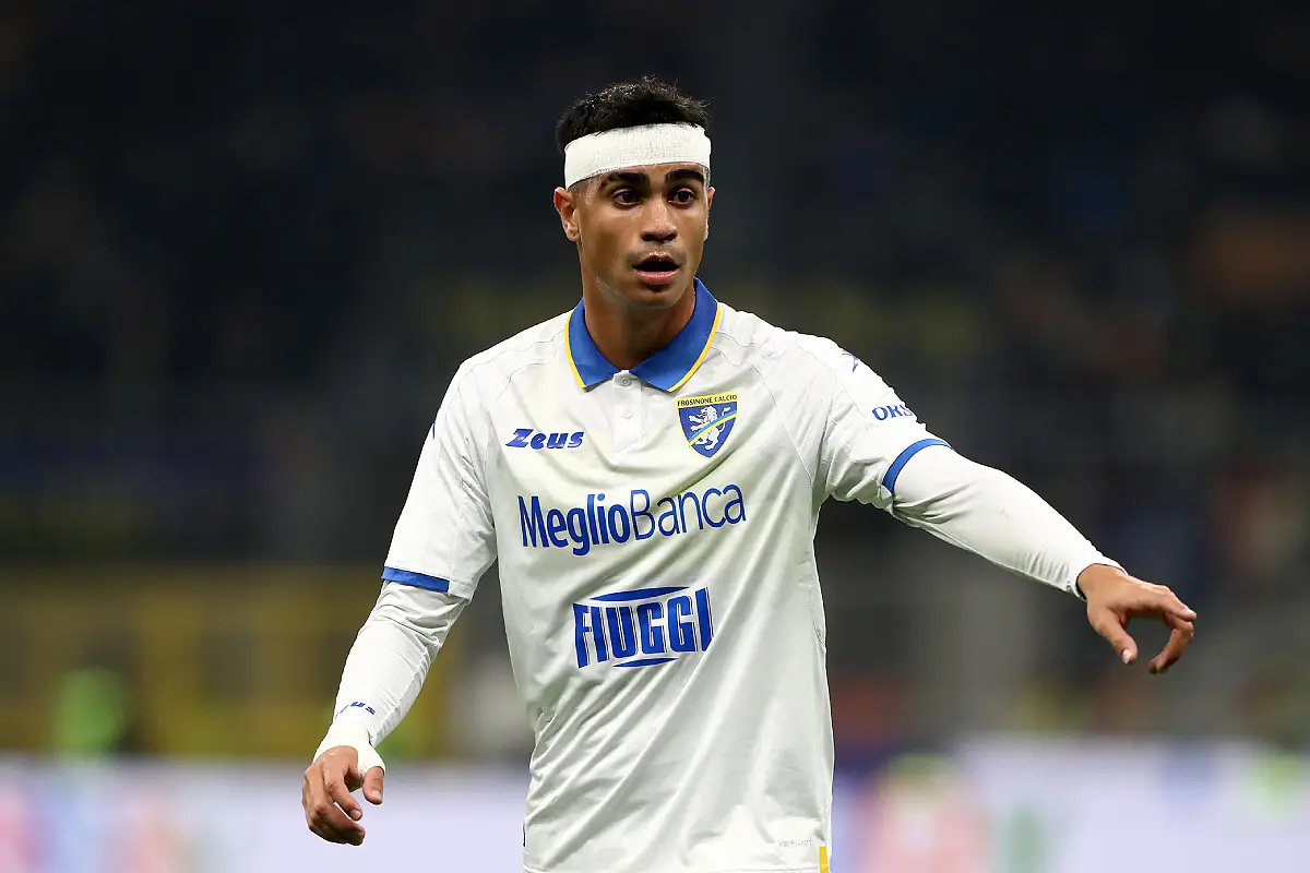 Reinier avec Frosinone en novembre 2023 (Photo by Marco Luzzani/Getty Images).