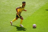 CINCINNATI, OHIO - JUNE 25: Yan Couto #2 of Borussia Dortmund dribbles the ball in the first half during the FIFA Club World Cup 2025 group F match between Borussia Dortmund and Ulsan HD FC at TQL Stadium on June 25, 2025 in Cincinnati, Ohio. (Photo by Dylan Buell/Getty Images) l Real Madrid
