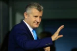 ZAGREB, CROATIA - JULY 28: Davor Suker President of Croatia Footbal Federation looks on prior the UEFA Champions League Third Qualifying Round 1st Leg match between FC Dinamo Zagreb and FC Molde at Maksimir stadium in Zagreb, Croatia on Tuesday, July 28, 2015. (Photo by Srdjan Stevanovic/Getty Images)