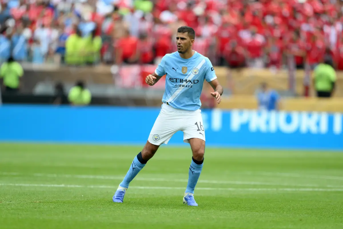 Le Real Madrid ne recrutera par Rodri cet été (Photo by David Ramos/Getty Images)