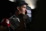 PHILADELPHIA, PENNSYLVANIA - JUNE 25: Brahim Diaz of Real Madrid CF faces the media during a press Conference ahead of their FIFA Club World Cup 2025 match against FC Salzburg at Lincoln Financial Field on June 25, 2025 in Philadelphia, Pennsylvania. (Photo by David