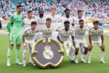 MIAMI GARDENS, FLORIDA - JULY 01: Players of Real Madrid C. F. pose for a team photograph prior to the FIFA Club World Cup 2025 round of 16 match between Real Madrid CF and Juventus FC at Hard Rock Stadium on July 01, 2025 in Miami Gardens, Florida. (Photo by Megan Briggs/Getty Images)