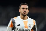MADRID, SPAIN - MAY 14: Daniel Ceballos of Real Madrid CF warms up prior to the LaLiga match between Real Madrid CF and RCD Mallorca at Estadio Santiago Bernabeu on May 14, 2025 in Madrid, Spain. (Photo by Florencia Tan Jun/Getty Images)