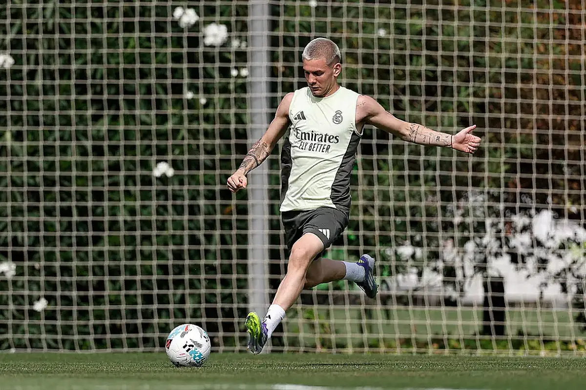Franco Mastantuono impressionne à l’entraînement (realmadrid.com)