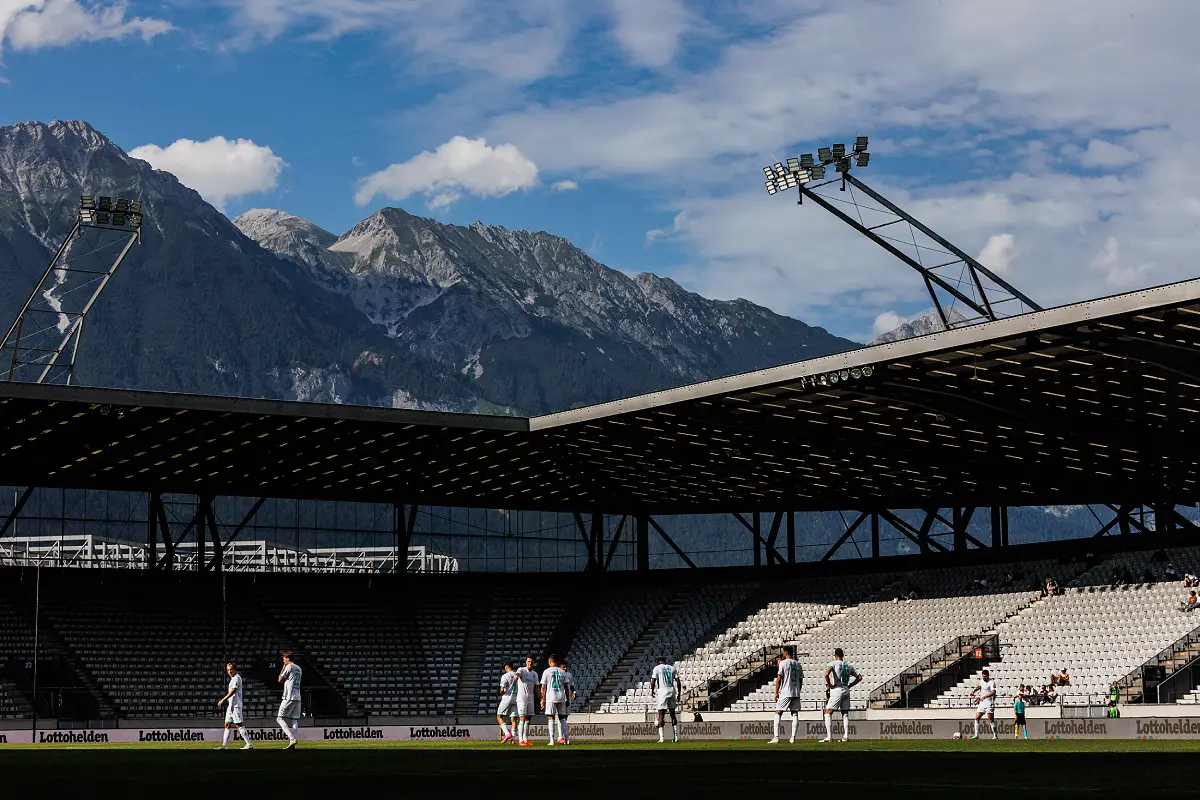 Le Tivoli Stadium, en juillet 2023, qui va accueillir le Real Madrid ce mardi (Photo by Jan Hetfleisch/Getty Images).