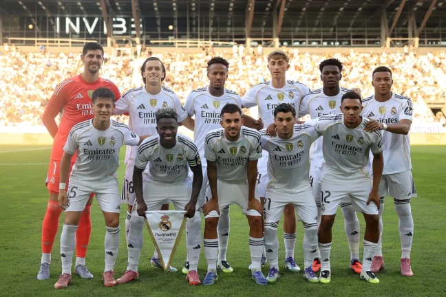 Le Real Madrid en amical cette semaine (Photo by Jan Hetfleisch/Getty Images).