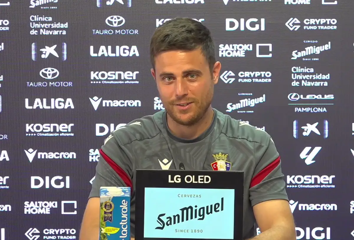 Alessio Lisci : "Je me sens capable de faire mal au Real Madrid" (osasuna.es)