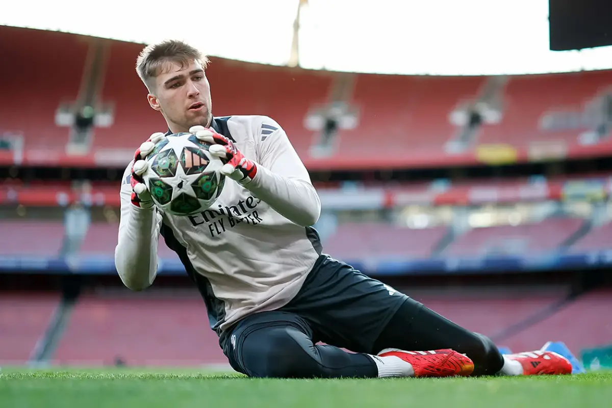 Fran González, le mur de La Rojita (realmadrid.com)
