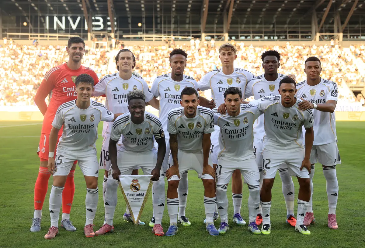 Le Real Madrid a affiché une bonne cohésion d'équipe face au WSG Tirol (Photo by Jan Hetfleisch/Getty Images)