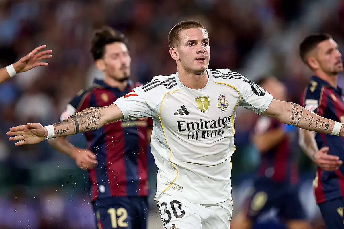 « C'est une sensation unique » : Mastantuono évoque son premier but pour le Real Madrid (realmadrid.com)