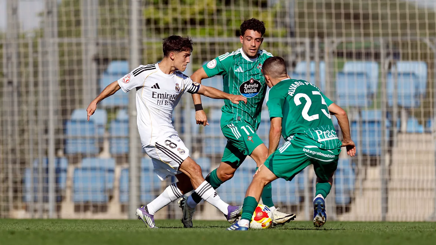 Le Castilla face à Ferrol mercredi (realmadrid.com).
