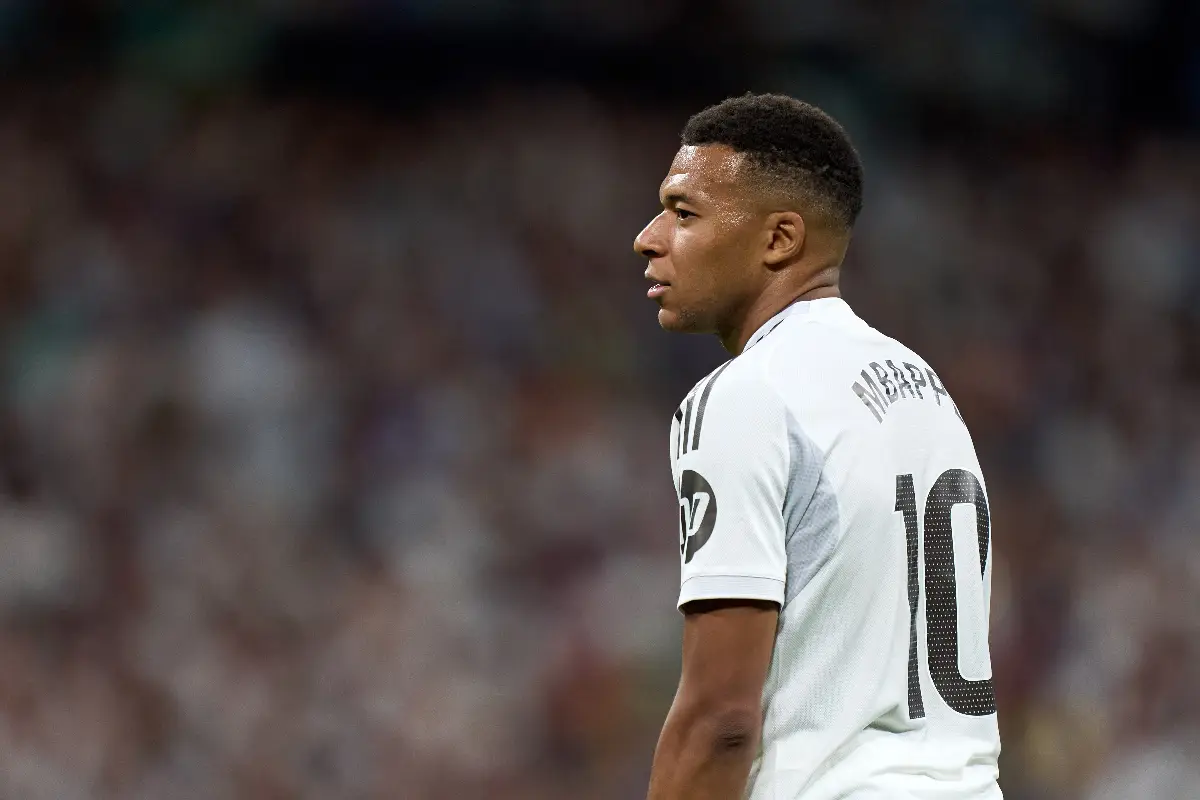 Mbappé avec le Real Madrid fin-août (Photo by Angel Martinez/Getty Images).