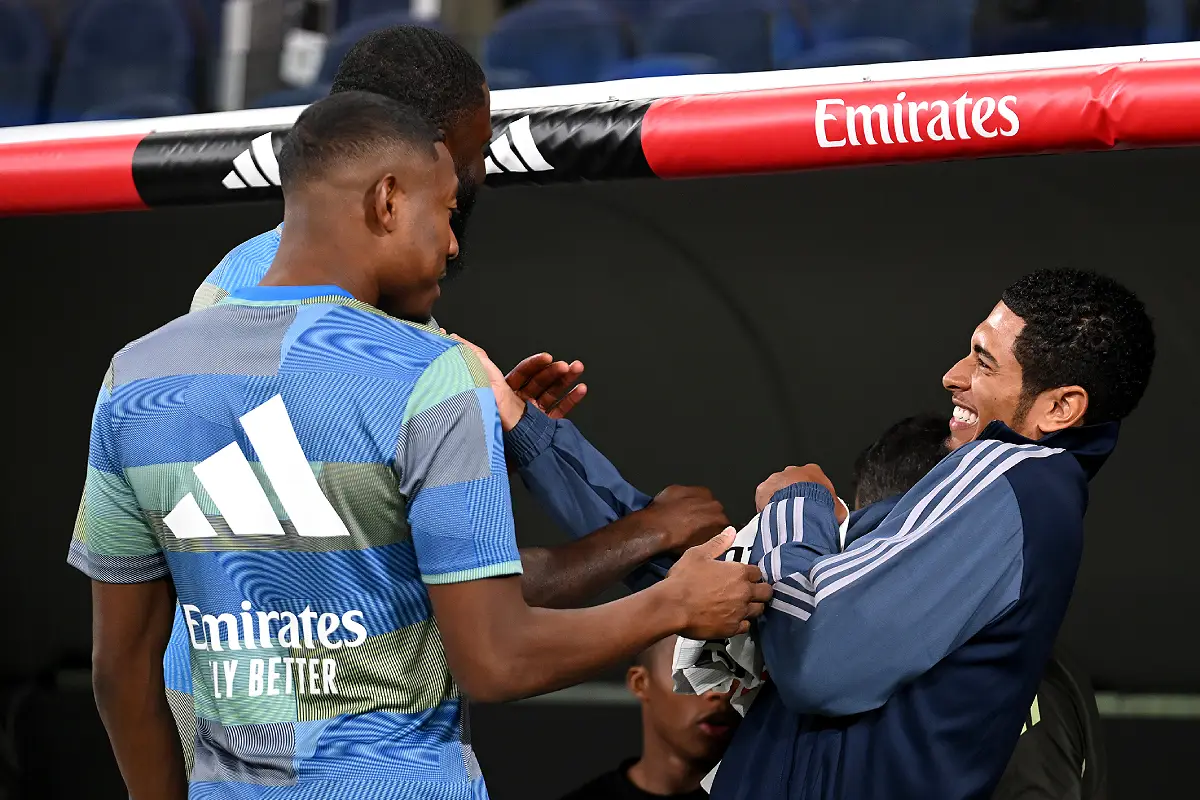 Le Real Madrid lors du match face à Majorque fin-août (Photo by Denis Doyle/Getty Images).