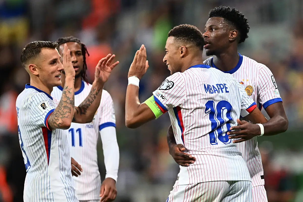 Mbappé aimerait faire venir un Français au Real Madrid (Photo by Mateusz Slodkowski/Getty Images).