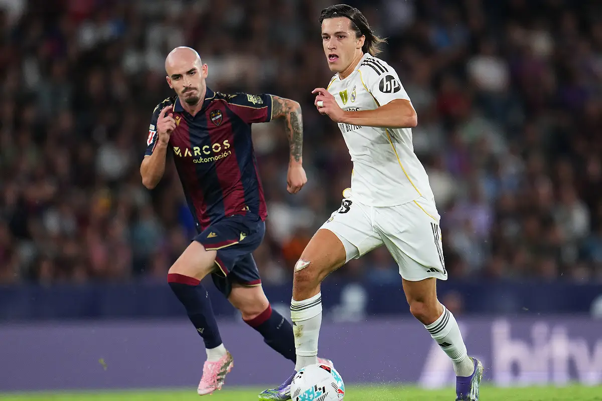 Alvaro Carreras contre Levante mardi soir (Photo by Aitor Alcalde/Getty Images).