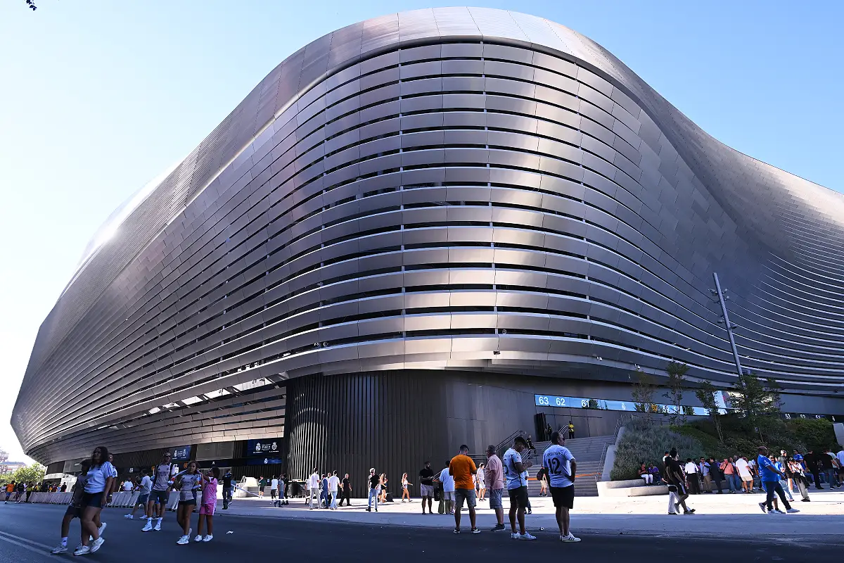 Le Bernabéu avant Real Madrid - Majorque fin-août (Photo by Denis Doyle/Getty Images).