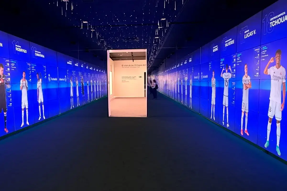 Le vestiaire du Real Madrid accessible aux participants du Tour Bernabéu (realmadrid.com)