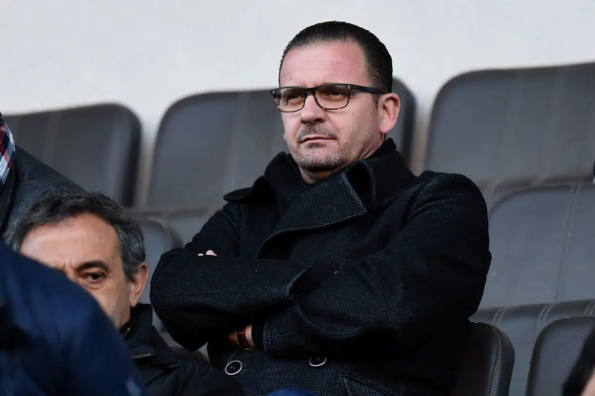 PALERMO, ITALY - JANUARY 24: Predrag Mijatovic looks on in VIP-Standing during the Serie A match between US Citta di Palermo and Udinese Calcio at Stadio Renzo Barbera on January 24, 2016 in Palermo, Italy. (Photo by Tullio M. Puglia/Getty Images).