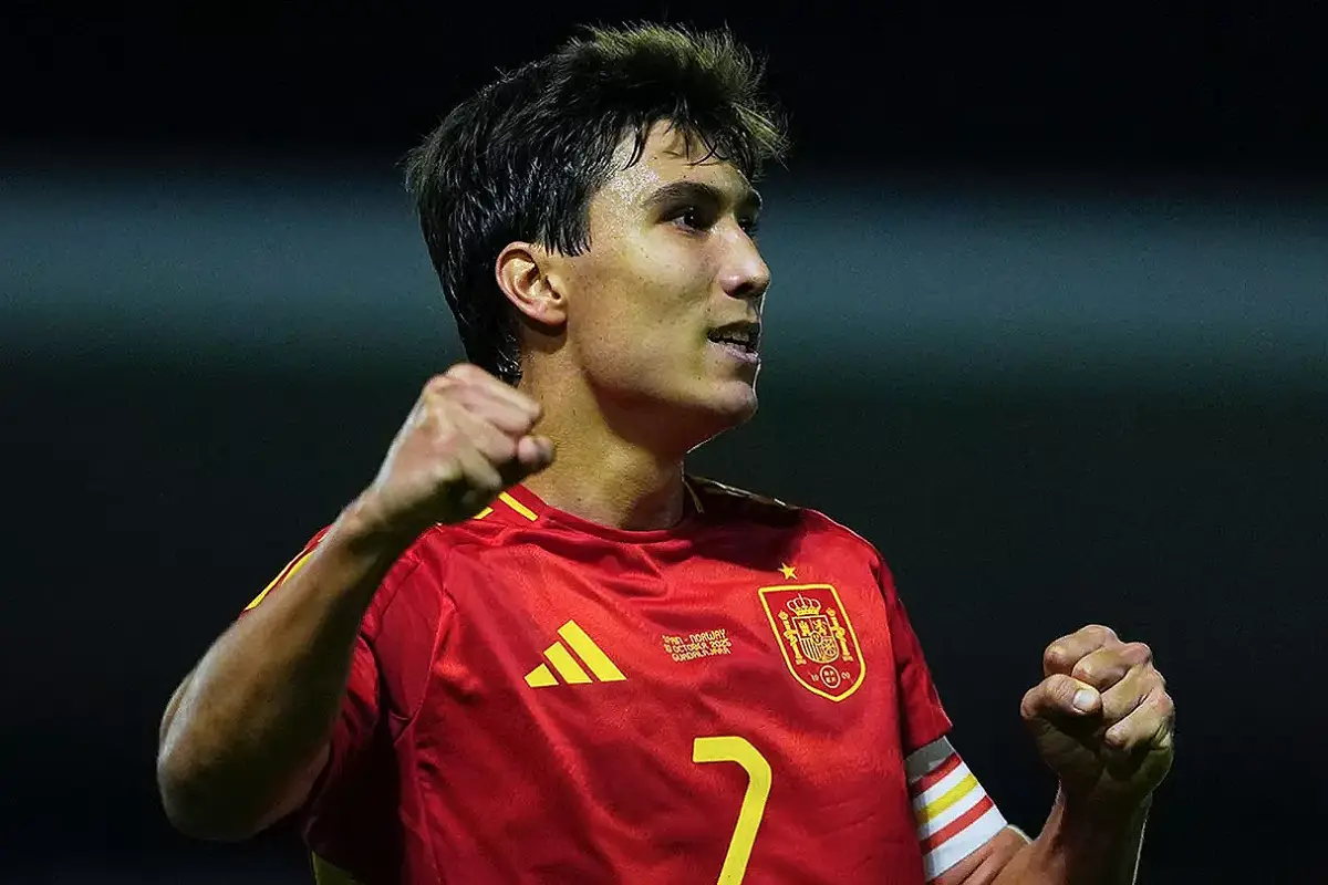 Gonzalo García brille avec La Rojita avant de revenir au Real Madrid (realmadrid.com)