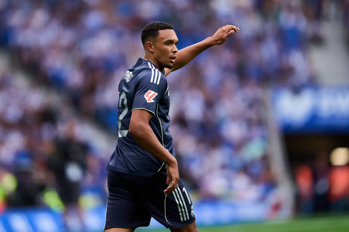 Trent Alexander-Arnold en Liga (Photo by Juan Manuel Serrano Arce/Getty Images).
