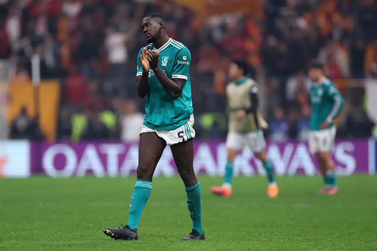Et si Konaté rejoignait le Real Madrid le 1ᵉʳ juillet 2026 ? (Photo by Justin Setterfield/Getty Images)