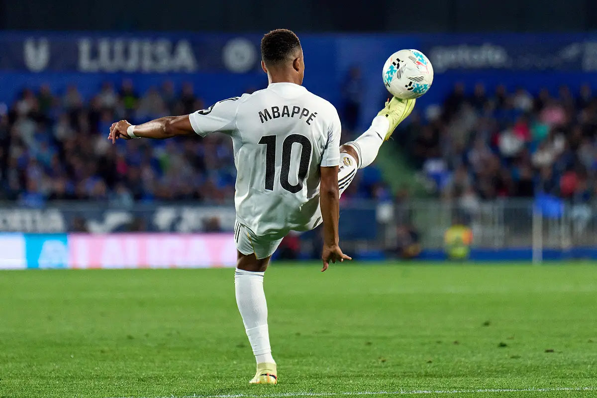 Mbappé face à Getafe dimanche (Photo by Angel Martinez/Getty Images).