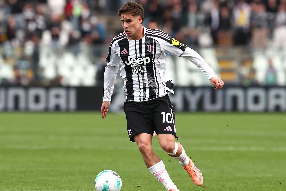 Kenan Yildiz en Serie A (Photo by Marco Luzzani/Getty Images).