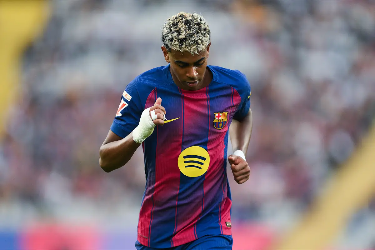 Lamine Yamal en Liga (Photo by David Ramos/Getty Images).