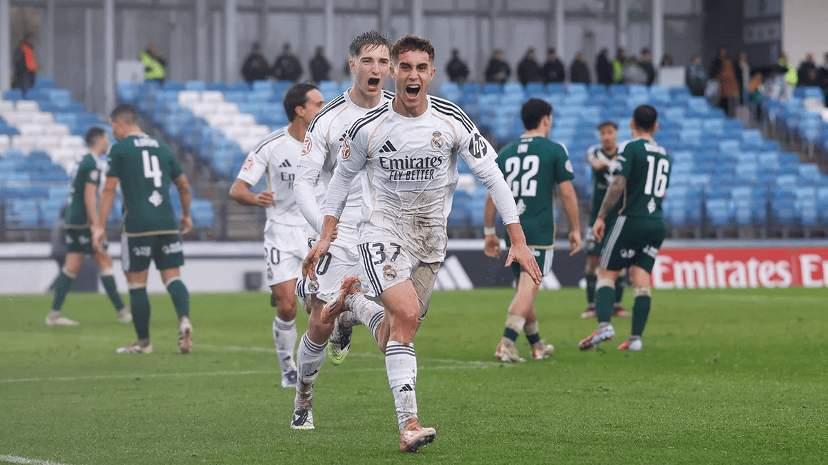 Le Castilla retrouve le chemin de la victoire. Photo de Víctor Carretero prise depuis www.realmadrid.com