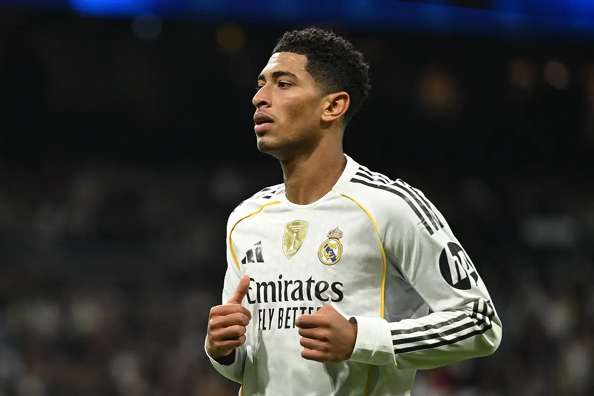 Bellingham face à Valence (Photo by Denis Doyle/Getty Images).