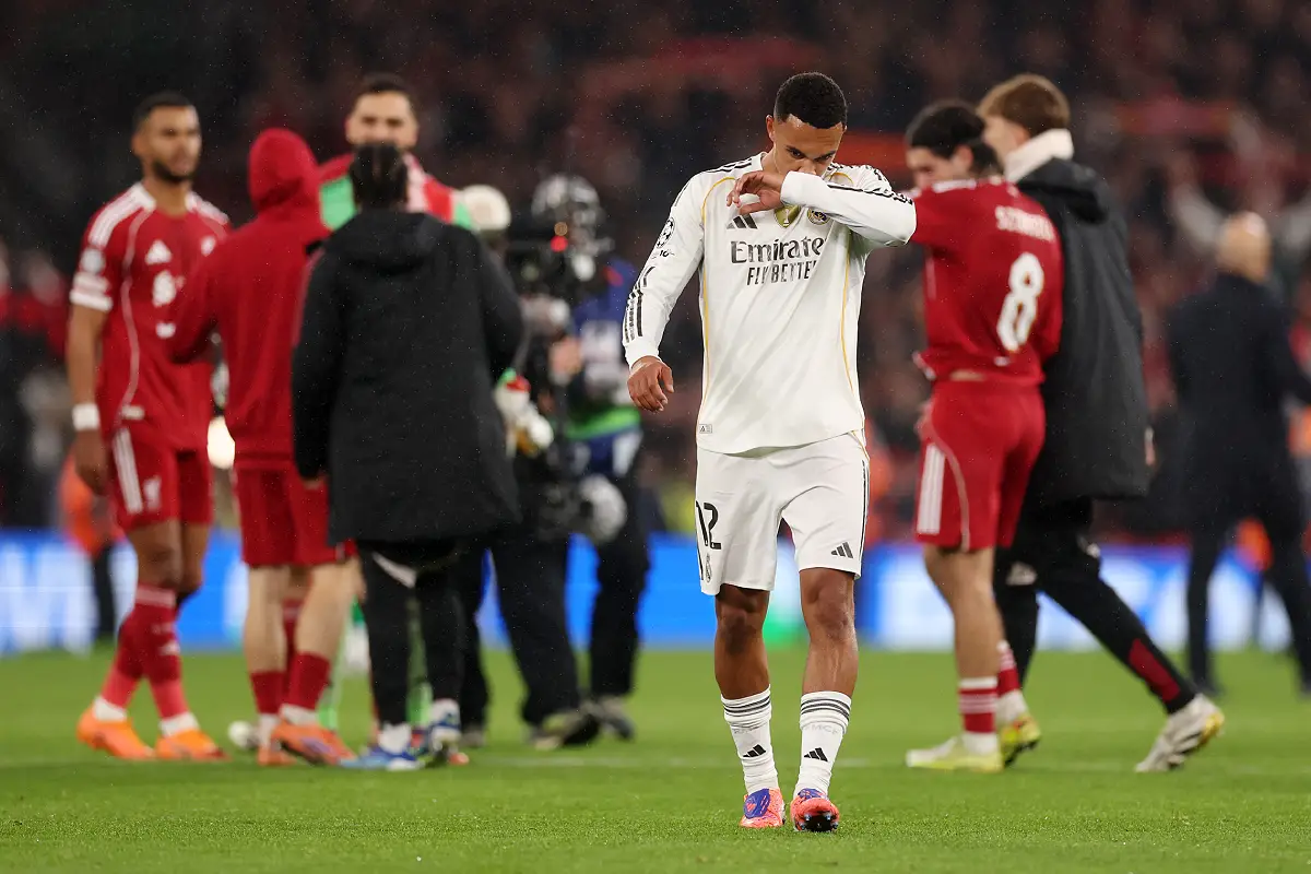Trent Alexander-Arnold à Anfield mardi soir (Photo by Carl Recine/Getty Images).