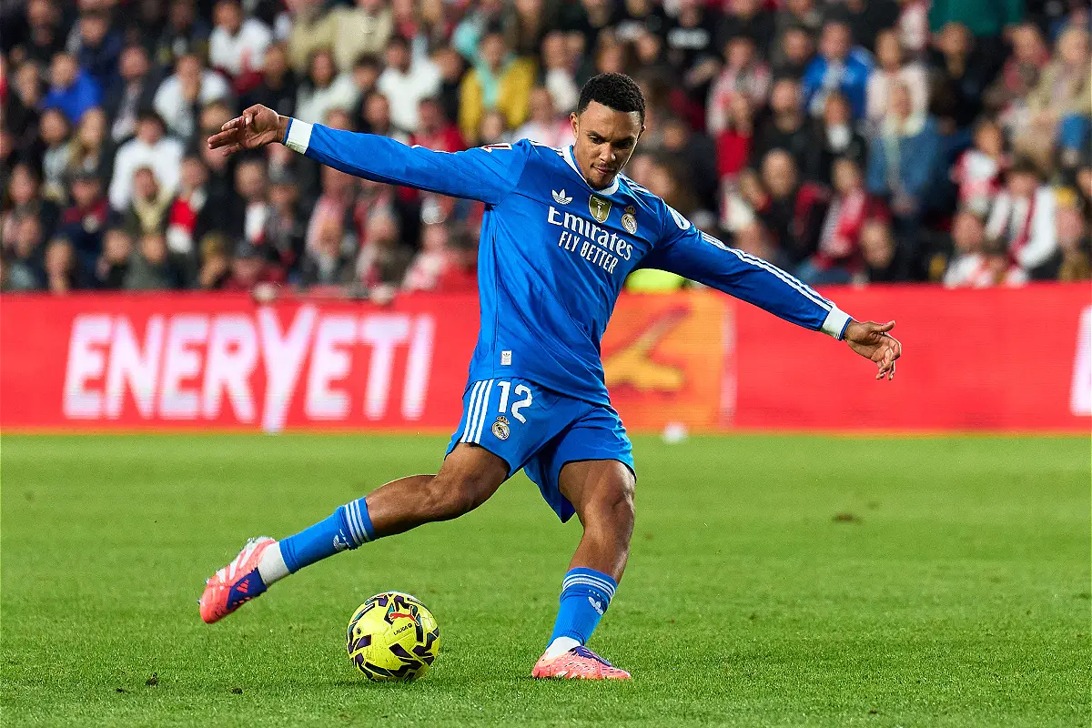 Trent Alexander-Arnold en Liga (Photo by Angel Martinez/Getty Images).