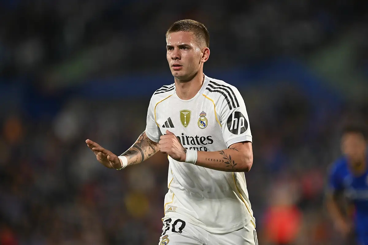 Mastantuono en Liga (Photo by Denis Doyle/Getty Images).