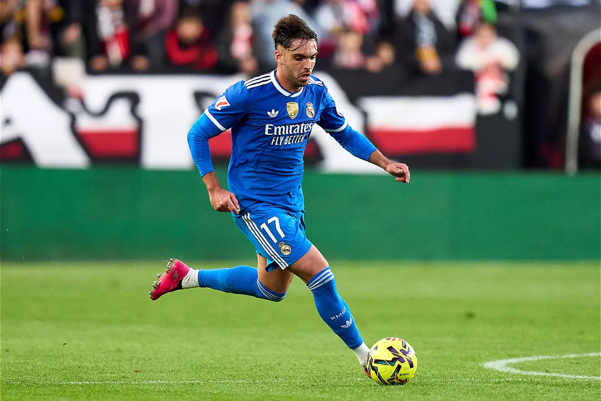 Raul Asencio en Liga (Photo by Angel Martinez/Getty Images).