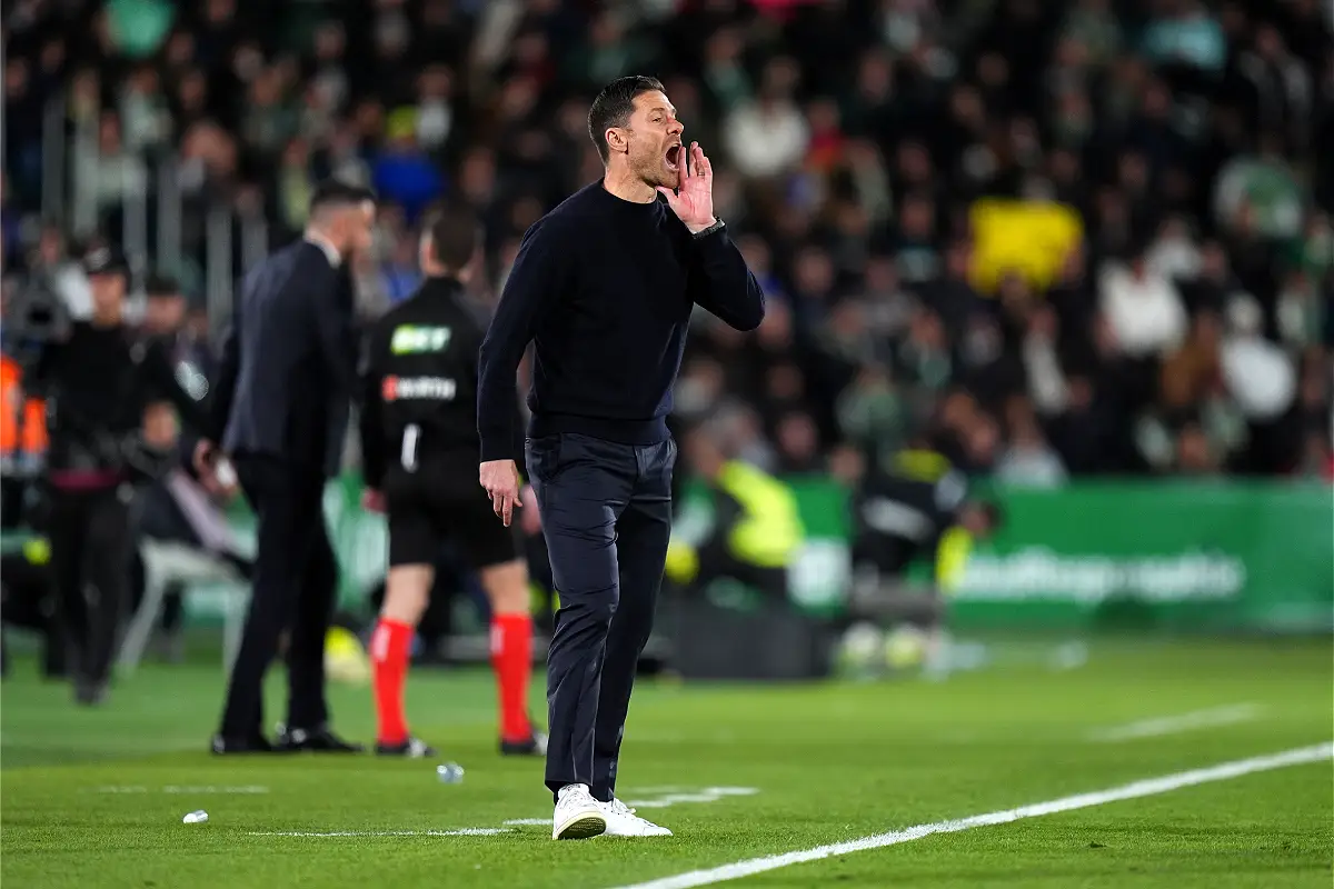 Xabi Alonso à Elche dimanche soir (Photo by Angel Martinez/Getty Images).